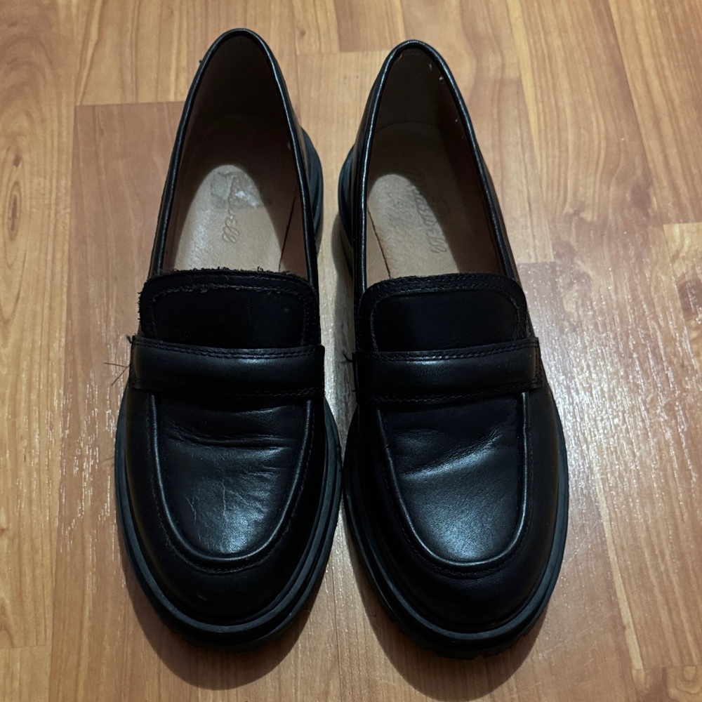 Madewell Classic Black Loafers